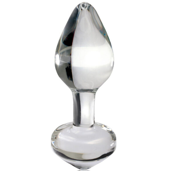 Icicles No. 44 — Glass Butt Plug, 6.5 cm — Anal