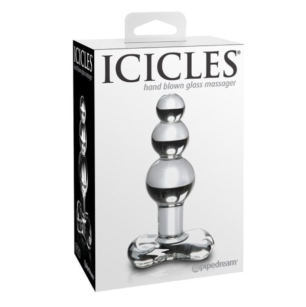 Icicles No. 47 — Glass Butt Plug — Anal — view 2