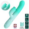 Pretty Love Gigi — Rabbit Vibrator, Rechargeable, Aqua Green — Rabbit Vibrators