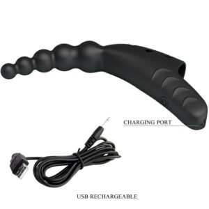 Pretty Love Jordin — Finger Vibrator, Rechargeable, Black — Clitoral Stimulators — view 3