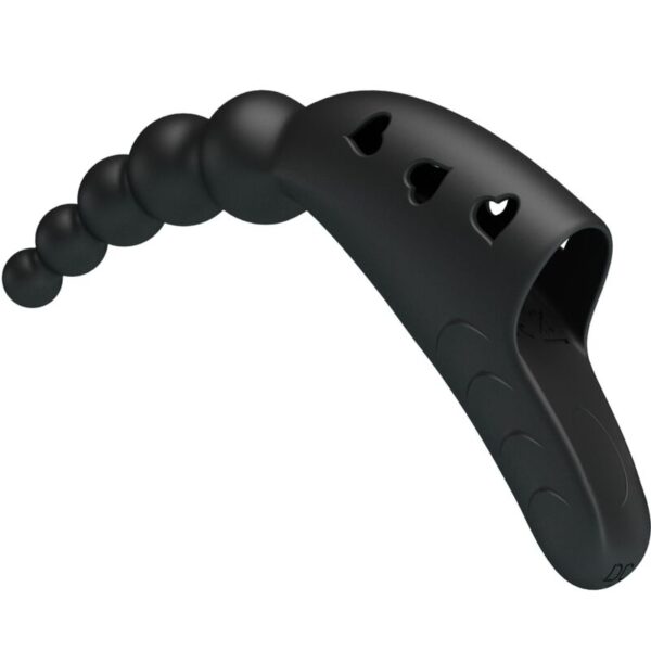 Pretty Love Jordin — Finger Vibrator, Rechargeable, Black — Clitoral Stimulators — view 5