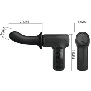 Pretty Love DJ Doctor — Personal Massager, Rechargeable, Black — Clitoral Stimulators — view 4