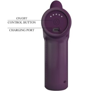 Pretty Love DJ Scholar — Personal Massager, Rechargeable, Purple — Clitoral Stimulators — view 3