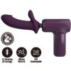 Pretty Love DJ Scholar — Personal Massager, Rechargeable, Purple — Clitoral Stimulators