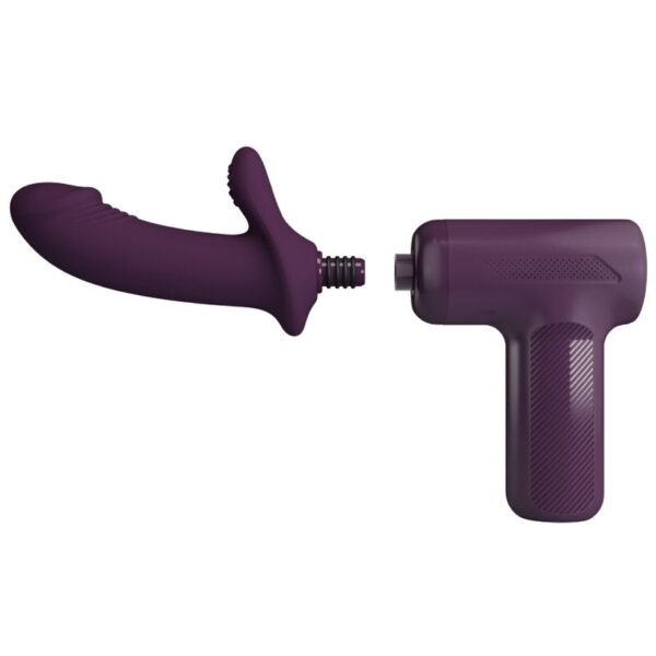 Pretty Love DJ Scholar — Personal Massager, Rechargeable, Purple — Clitoral Stimulators — view 6