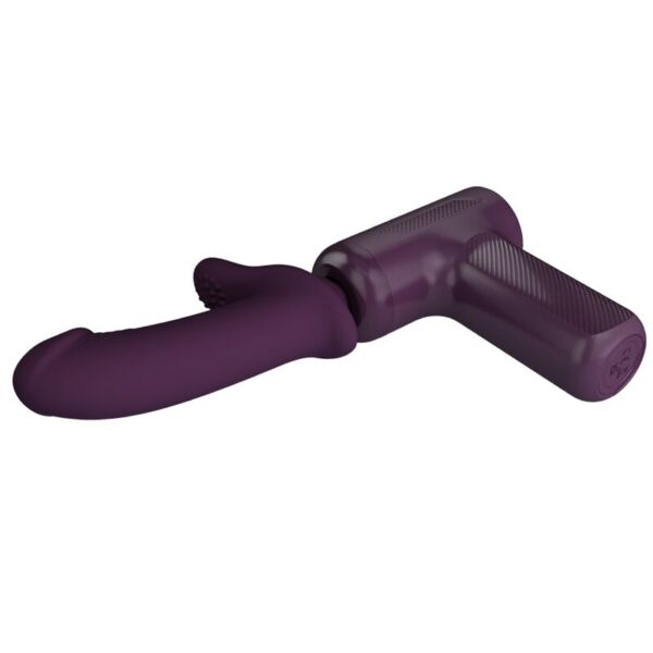 Pretty Love DJ Scholar — Personal Massager, Rechargeable, Purple — Clitoral Stimulators — view 7