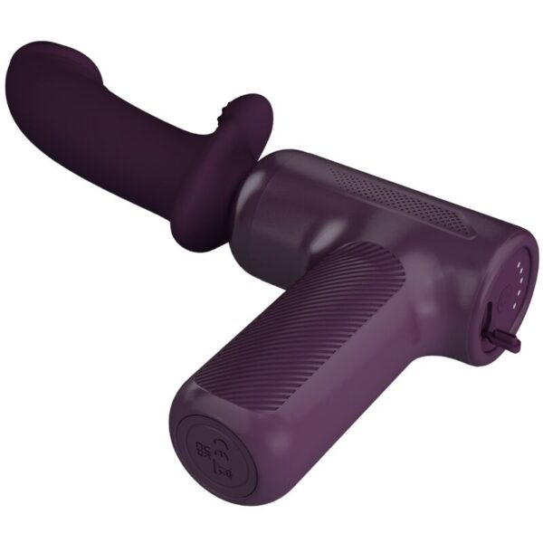 Pretty Love DJ Scholar — Personal Massager, Rechargeable, Purple — Clitoral Stimulators — view 11