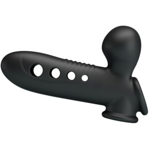 Pretty Love Crane — Penis Sleeve, Inflatable, Black — Penis Accessories
