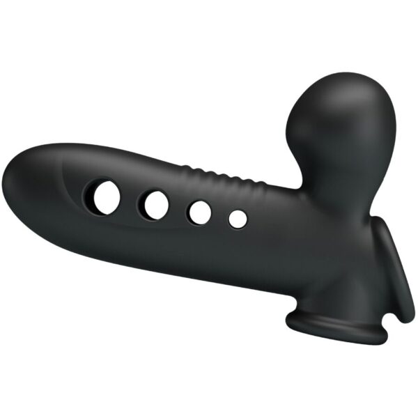 Pretty Love Crane — Penis Sleeve, Inflatable, Black — Penis Accessories
