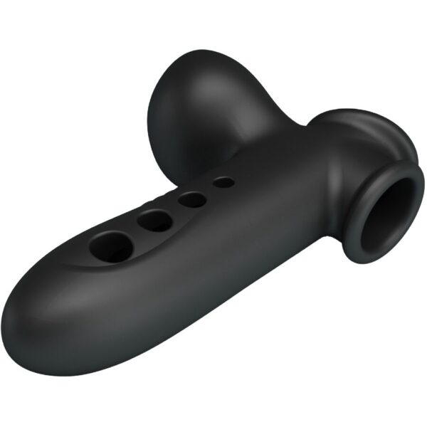 Pretty Love Crane — Penis Sleeve, Inflatable, Black — Penis Accessories — view 5