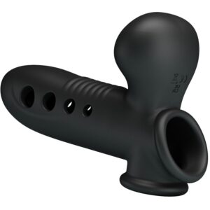 Pretty Love Crane — Penis Sleeve, Inflatable, Black — Penis Accessories — view 4