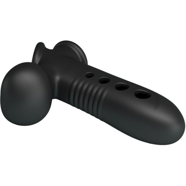 Pretty Love Crane — Penis Sleeve, Inflatable, Black — Penis Accessories — view 7