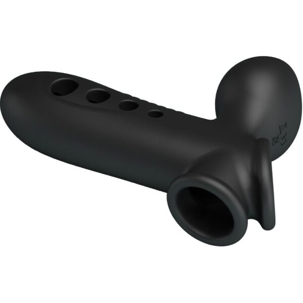 Pretty Love Crane — Penis Sleeve, Inflatable, Black — Penis Accessories — view 6