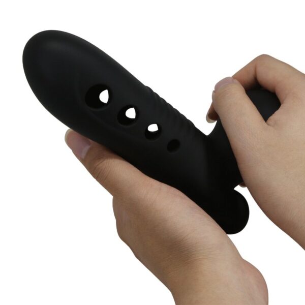 Pretty Love Crane — Penis Sleeve, Inflatable, Black — Penis Accessories — view 8
