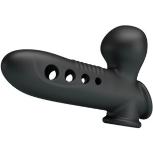 Pretty Love Crane — Penis Sleeve, Inflatable, Black — Penis Accessories — view 2