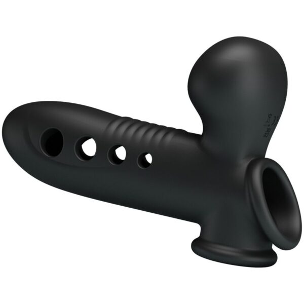 Pretty Love Crane — Penis Sleeve, Inflatable, Black — Penis Accessories — view 3
