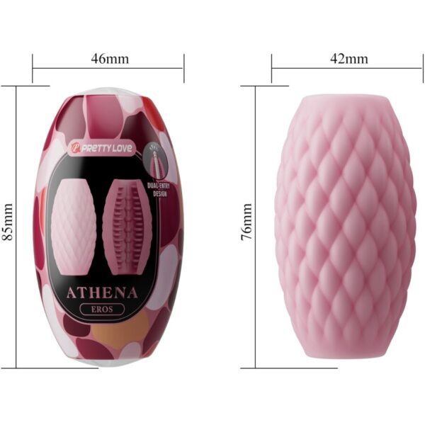 Pretty Love Athena Eros — Male Masturbator, Waterproof, Pink — Male Masturbators — view 6