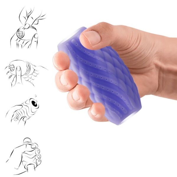 Pretty Love Athena Eros — Male Masturbator, Waterproof, Purple — Male Masturbators — view 3