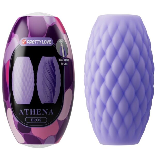 Pretty Love Athena Eros — Male Masturbator, Waterproof, Purple — Male Masturbators