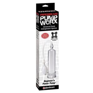 Pump Worx Beginners Power — Penis Pump, Transparent — Penis Pumps — view 2