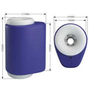 Pretty Love DJ Lady — Vibrating Masturbator, Purple — Automatic Masturbators — view 2