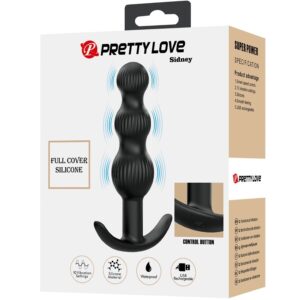 Pretty Love Sidney — Anal Vibrator, Rechargeable, Black — view 4