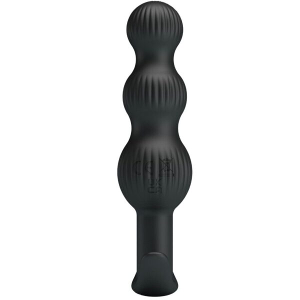 Pretty Love Sidney — Anal Vibrator, Rechargeable, Black — view 7
