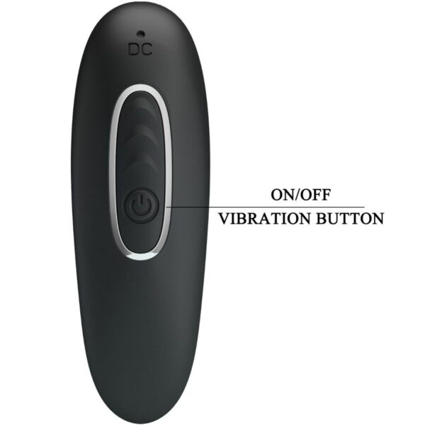 Pretty Love Corban — Anal Vibrator, Rechargeable, Black — view 9