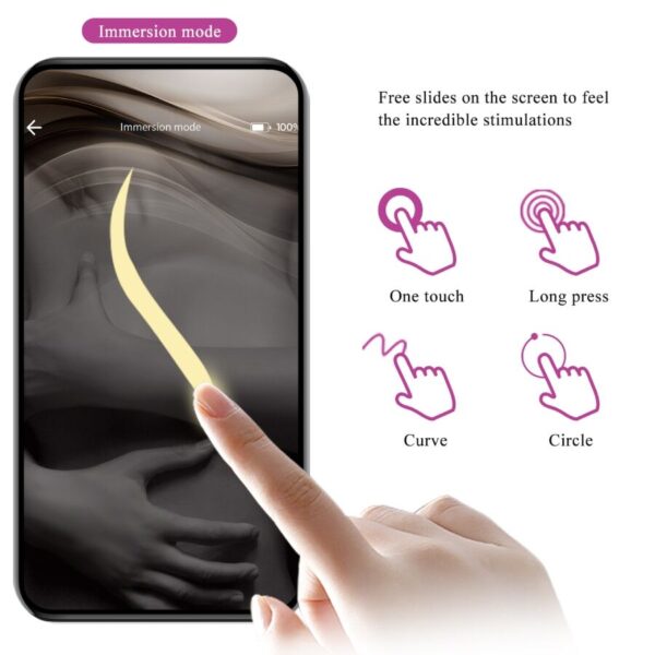 Pretty Love Leviathan — Wearable Vibrator, App-Controlled, Purple — App-Controlled Sex Toys — view 4