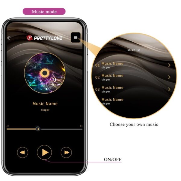 Pretty Love Leviathan — Wearable Vibrator, App-Controlled, Purple — App-Controlled Sex Toys — view 7
