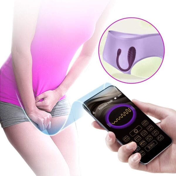 Pretty Love Leviathan — Wearable Vibrator, App-Controlled, Purple — App-Controlled Sex Toys — view 13