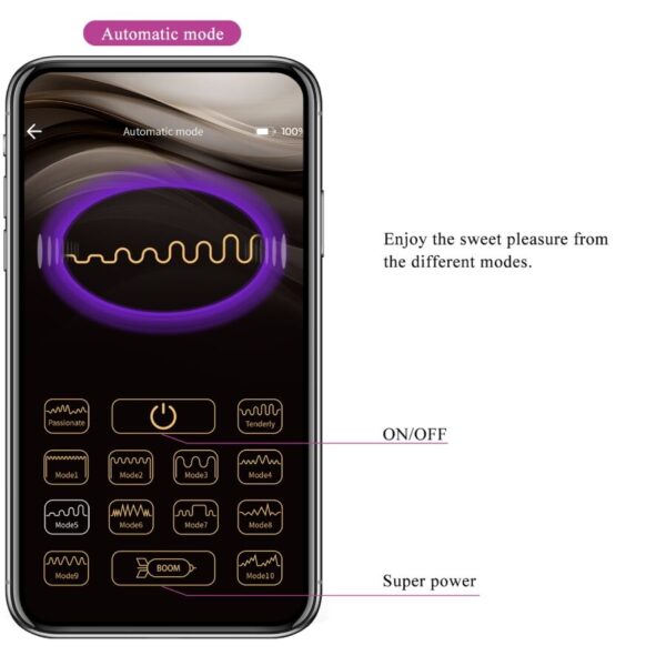 Pretty Love Leviathan — Wearable Vibrator, App-Controlled, Purple — App-Controlled Sex Toys — view 15