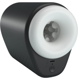 Pretty Love DJ Girl — Vibrating Masturbator, Black — Automatic Masturbators