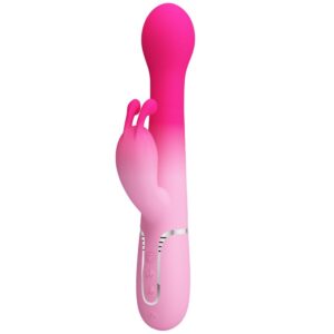 Pretty Love Dejon — Thrusting Vibrator, Rechargeable, Pink — Rabbit Vibrators