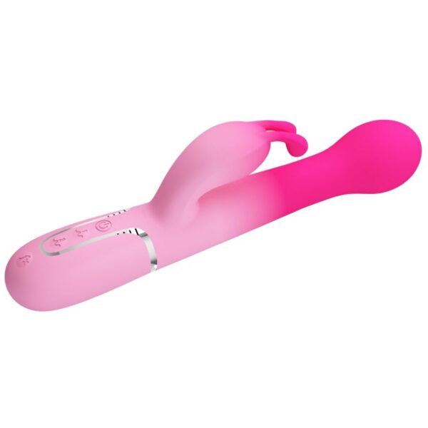 Pretty Love Dejon — Thrusting Vibrator, Rechargeable, Pink — Rabbit Vibrators — view 8