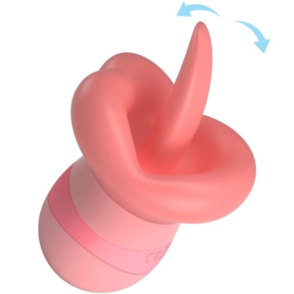 Pretty Love Kylee — Tongue Vibrator, Rechargeable, Nude Pink — Clitoral Stimulators — view 9