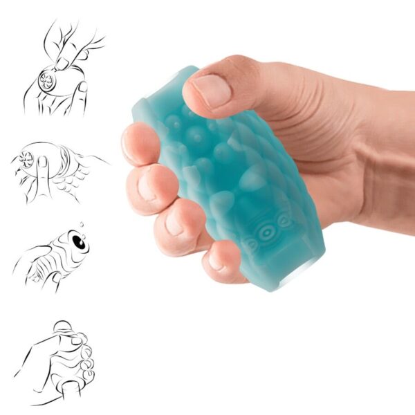 Pretty Love Athena Eros — Male Masturbator, Waterproof, Sky Blue — Male Masturbators — view 4