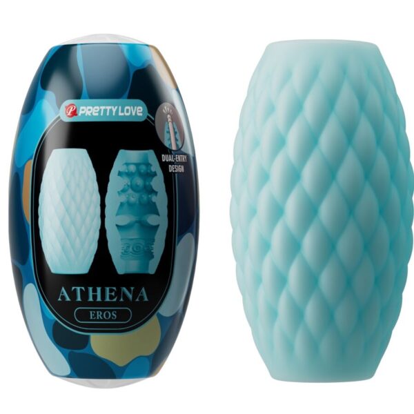 Pretty Love Athena Eros — Male Masturbator, Waterproof, Sky Blue — Male Masturbators