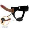Pretty Love Kyton — Ejaculating Dildo, 19 cm, Brown — Strap-Ons & Harnesses
