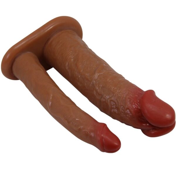 Pretty Love Keaven — Double Strap-On, 17.5 cm, Hollow — Penis Accessories — view 5