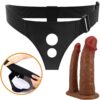 Pretty Love Keaven — Double Strap-On, 17.5 cm, Hollow — Penis Accessories