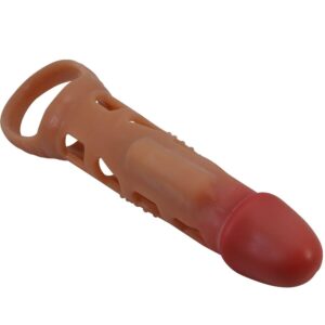 Pretty Love Preston — Vibrating Penis Sleeve, Ball Ring, 18 cm — Penis Accessories — view 3
