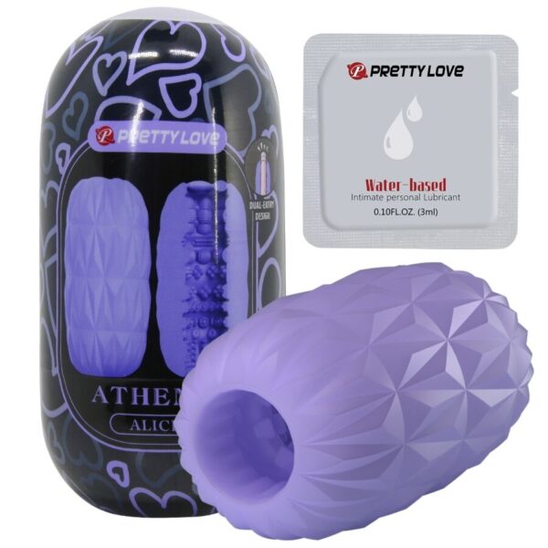 Pretty Love Athena Alice Egg — Male Masturbator, Purple — Male Masturbators — view 6