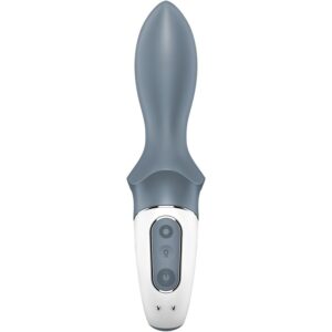 Satisfyer Air Pump Booty 1 — Anal Vibrator, Rechargeable, Grey — view 3