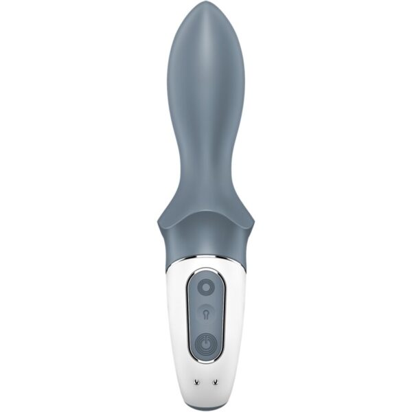 Satisfyer Air Pump Booty 1 — Anal Vibrator, Rechargeable, Grey — view 3