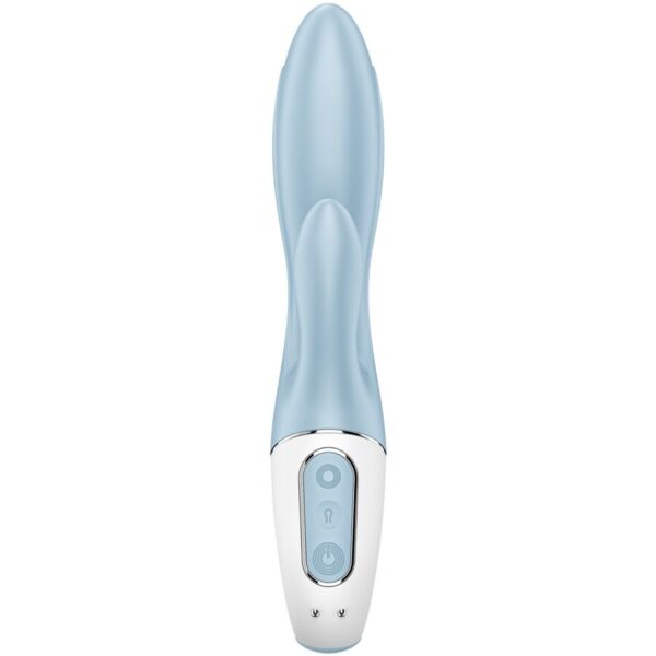 Satisfyer Air Pump Bunny 1 — Rabbit Vibrator, Rechargeable, Blue — G-Spot Vibrators — view 4