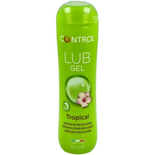 Control Lub Gel Tropical — Water-Based Lubricant, 75 ml — Lubes