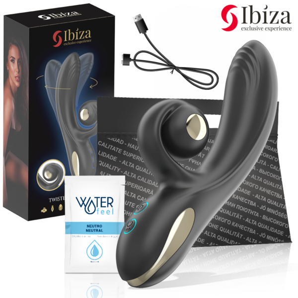 Ibiza Twister — Rotating Vibrator, Rechargeable — Rotating Vibrators