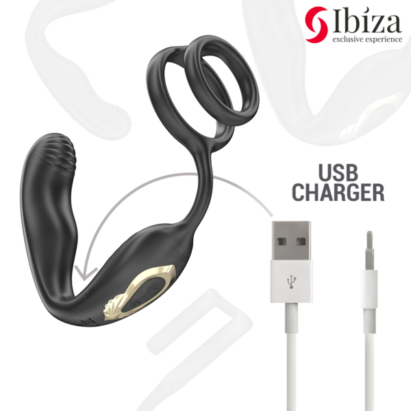 Ibiza Wiggle — Vibrating Cock Ring, Remote Control — Cock Rings — view 5