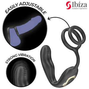Ibiza Wiggle — Vibrating Cock Ring, Remote Control — Cock Rings — view 2